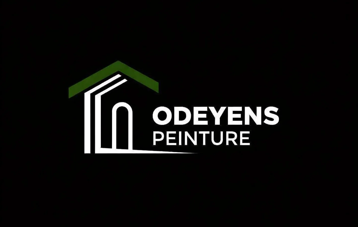 The Odeyens Peinture logo: a white house under a green roof, next to the name Odeyens Peinture